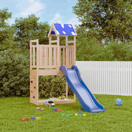 vidaXL Outdoor Playset Solid Wood Pine