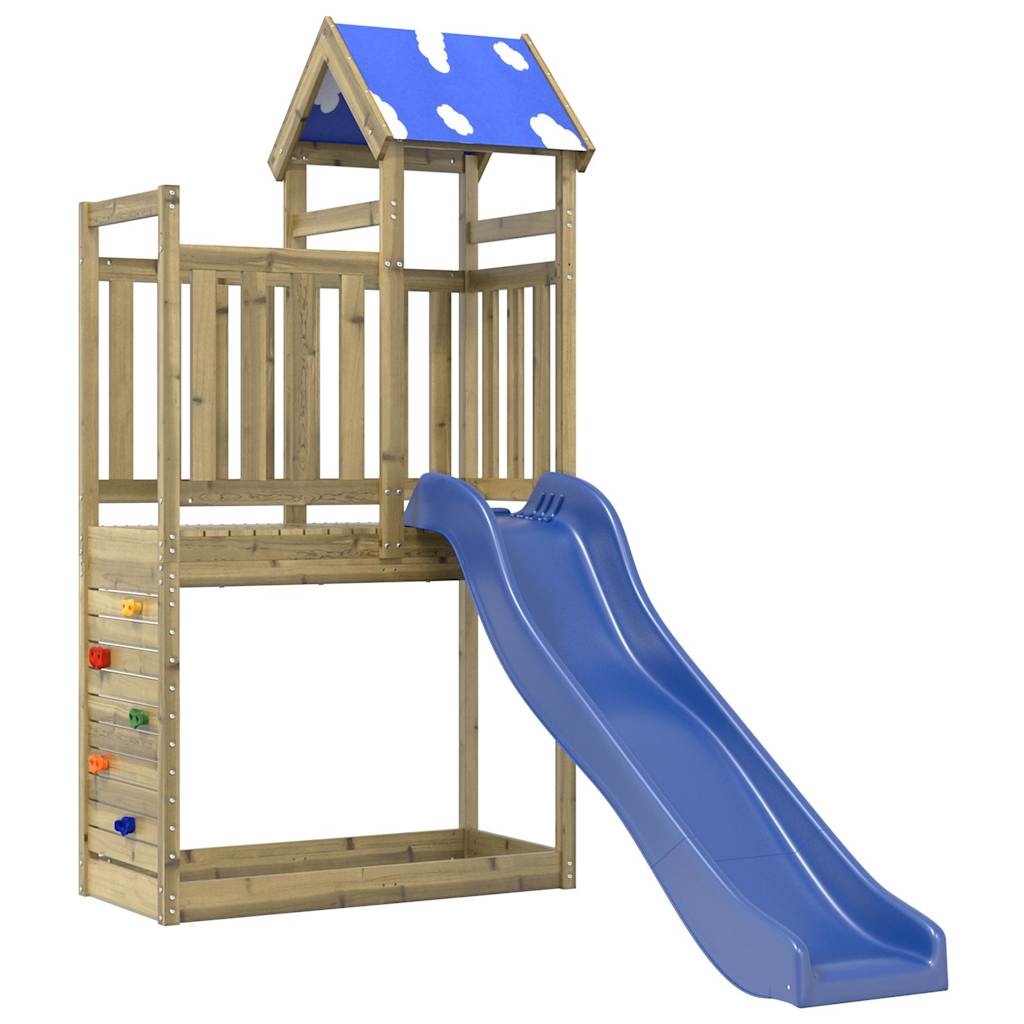 vidaXL Outdoor Playset Impregnated Wood Pine