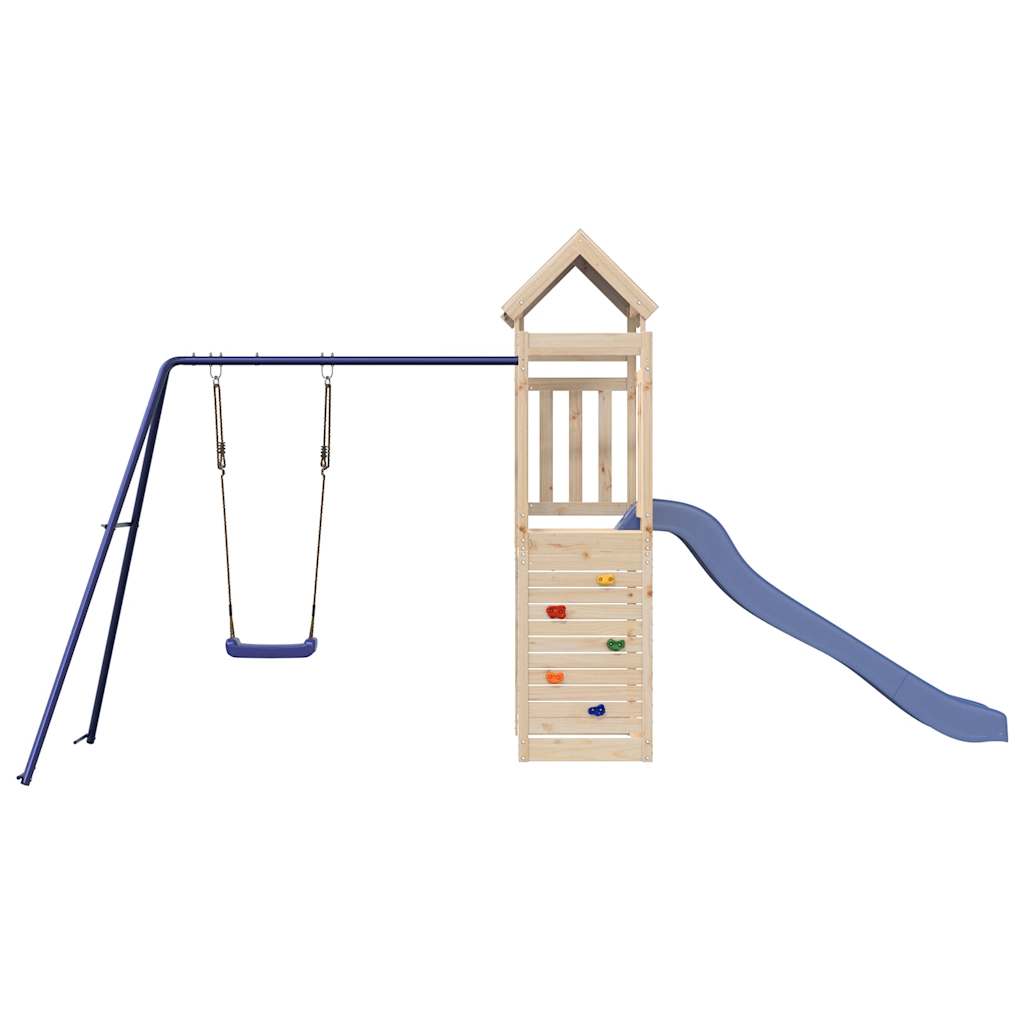 vidaXL Outdoor Playset Solid Wood Pine