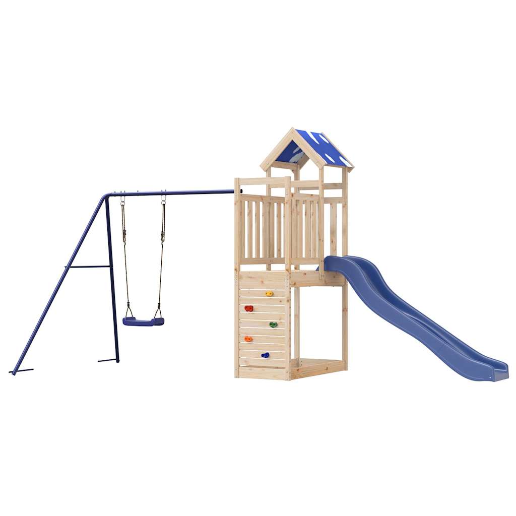 vidaXL Outdoor Playset Solid Wood Pine