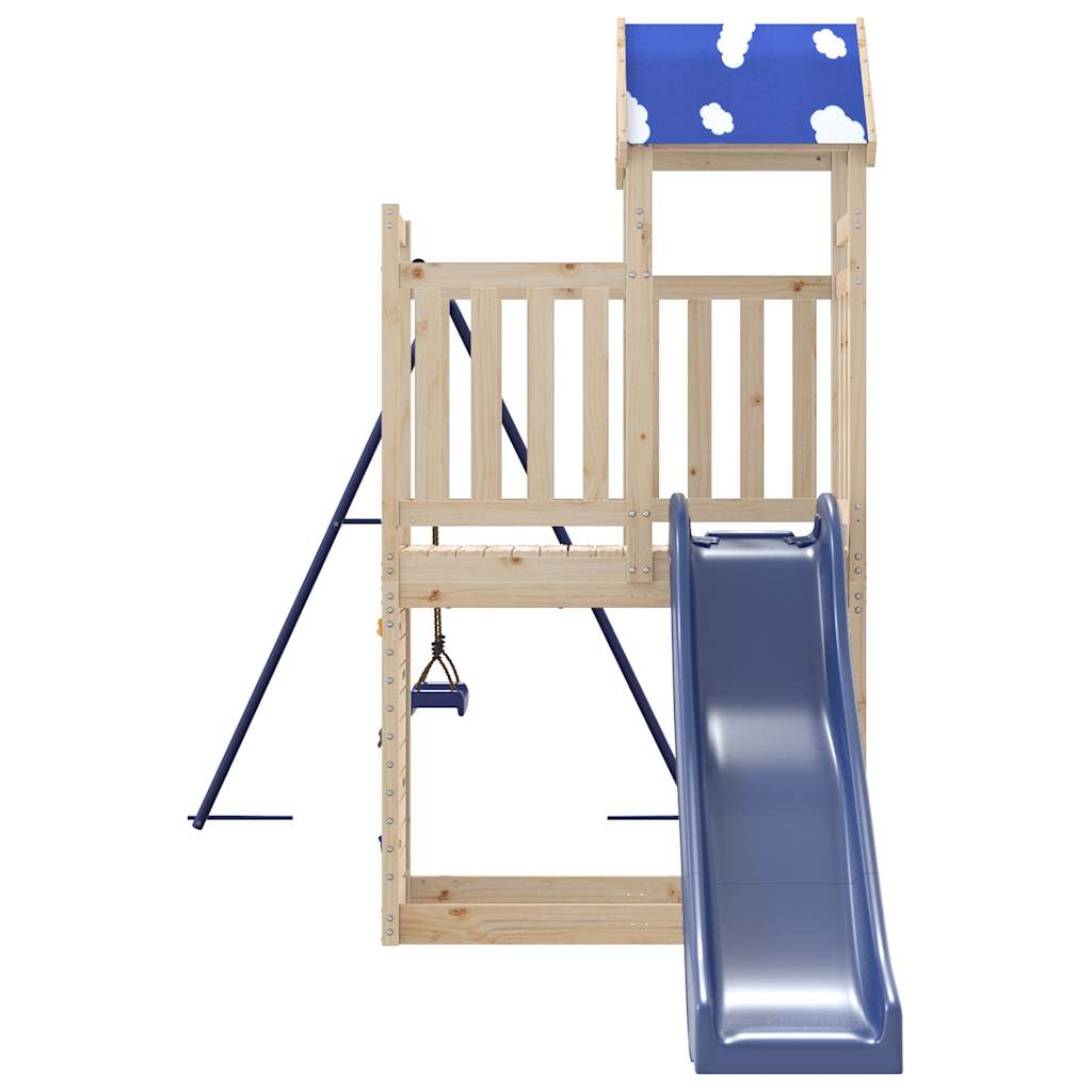 vidaXL Outdoor Playset Solid Wood Pine