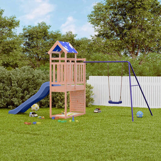 vidaXL Outdoor Playset Solid Wood Douglas