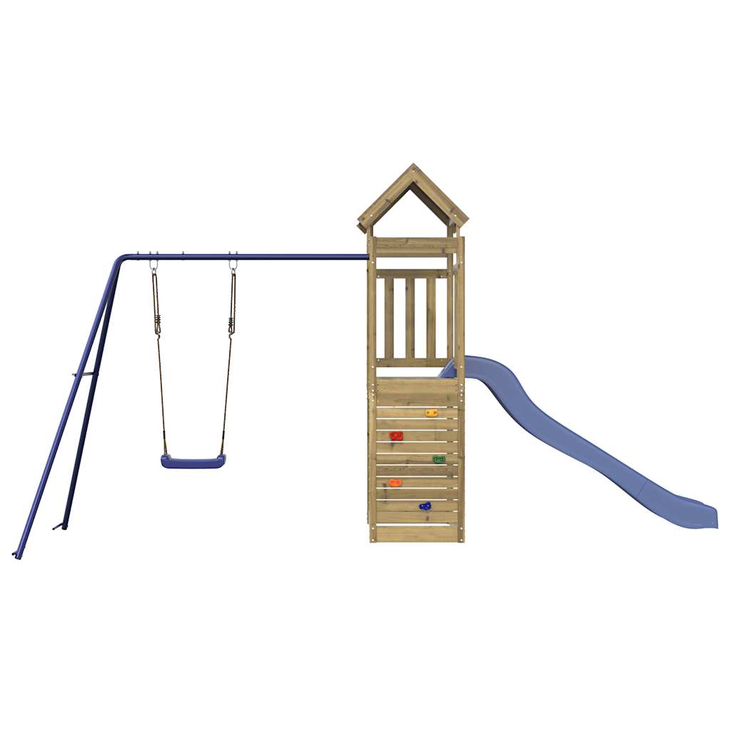 vidaXL Outdoor Playset Impregnated Wood Pine