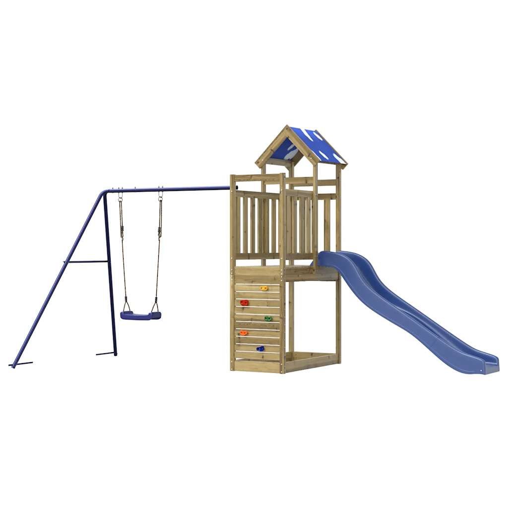 vidaXL Outdoor Playset Impregnated Wood Pine