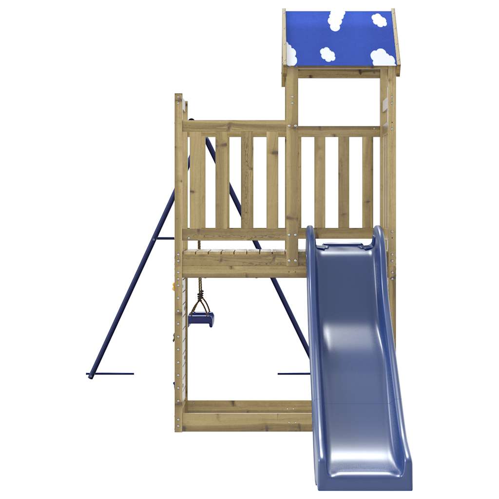 vidaXL Outdoor Playset Impregnated Wood Pine