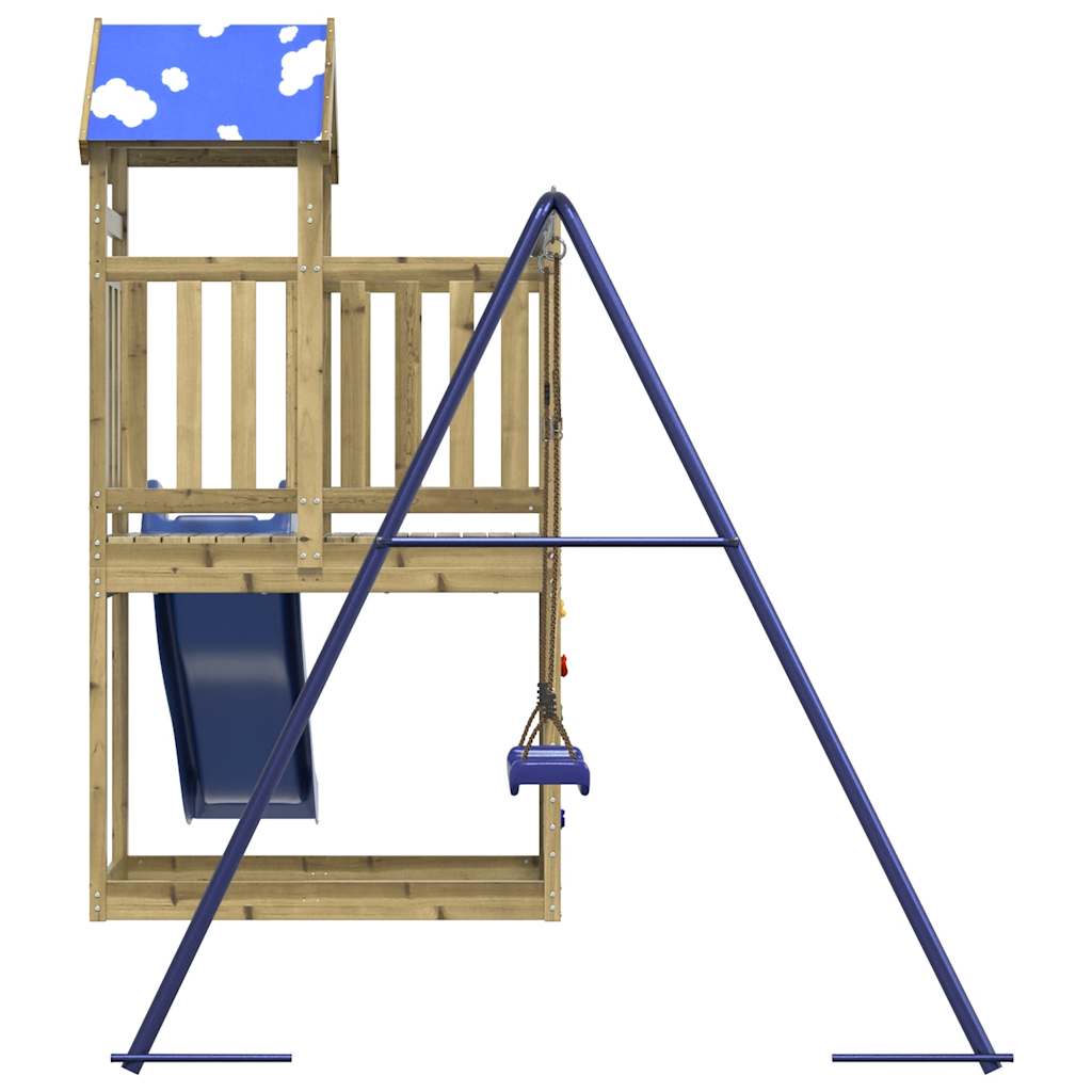 vidaXL Outdoor Playset Impregnated Wood Pine