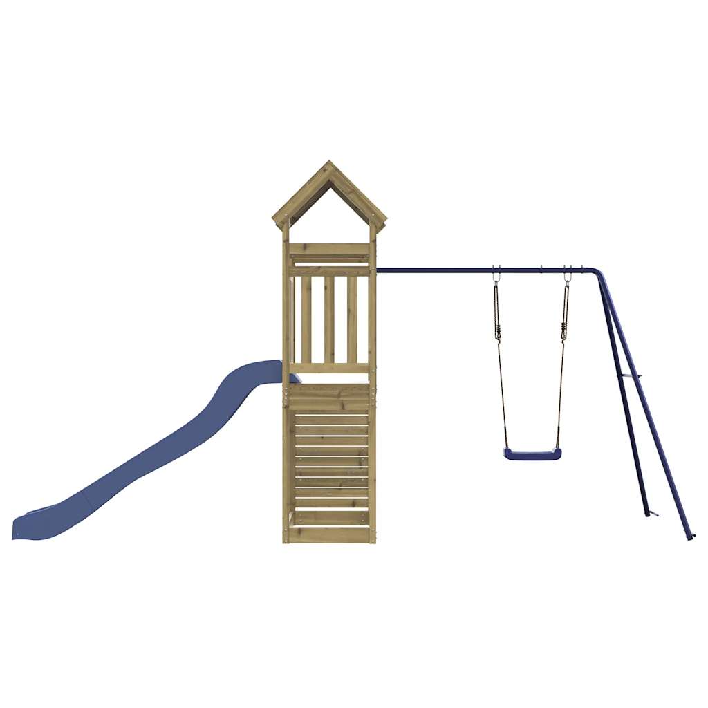 vidaXL Outdoor Playset Impregnated Wood Pine