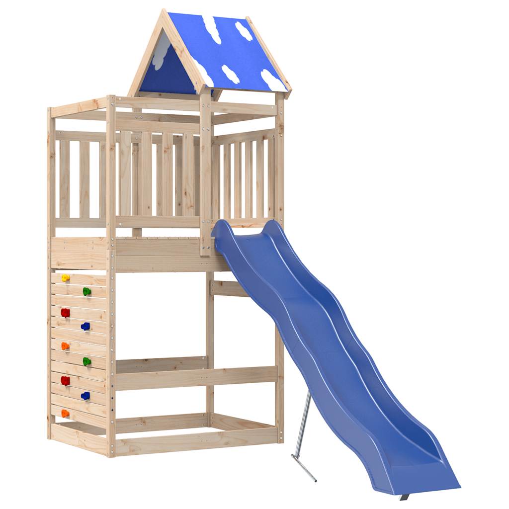 vidaXL Outdoor Playset Solid Wood Pine