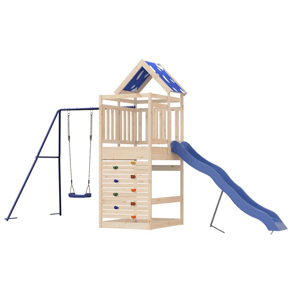 vidaXL Outdoor Playset Solid Wood Pine