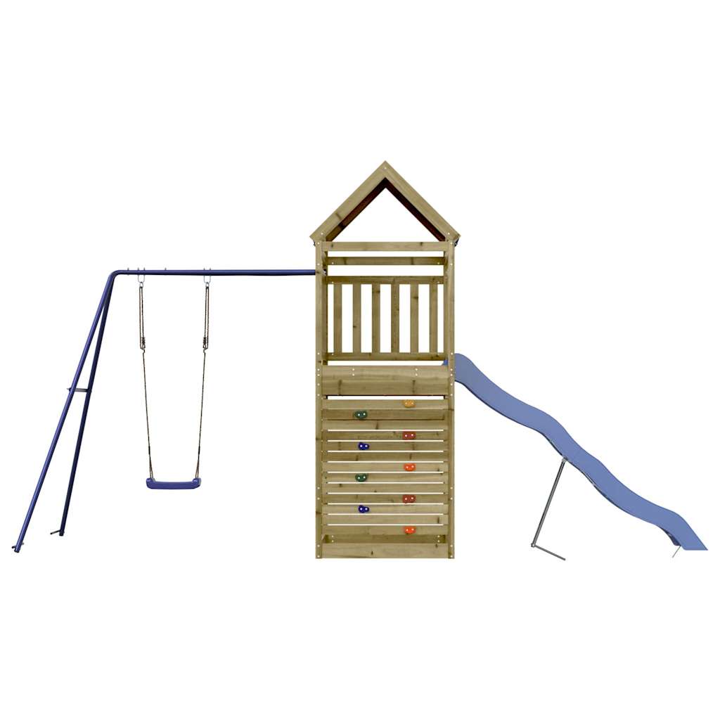 vidaXL Outdoor Playset Impregnated Wood Pine