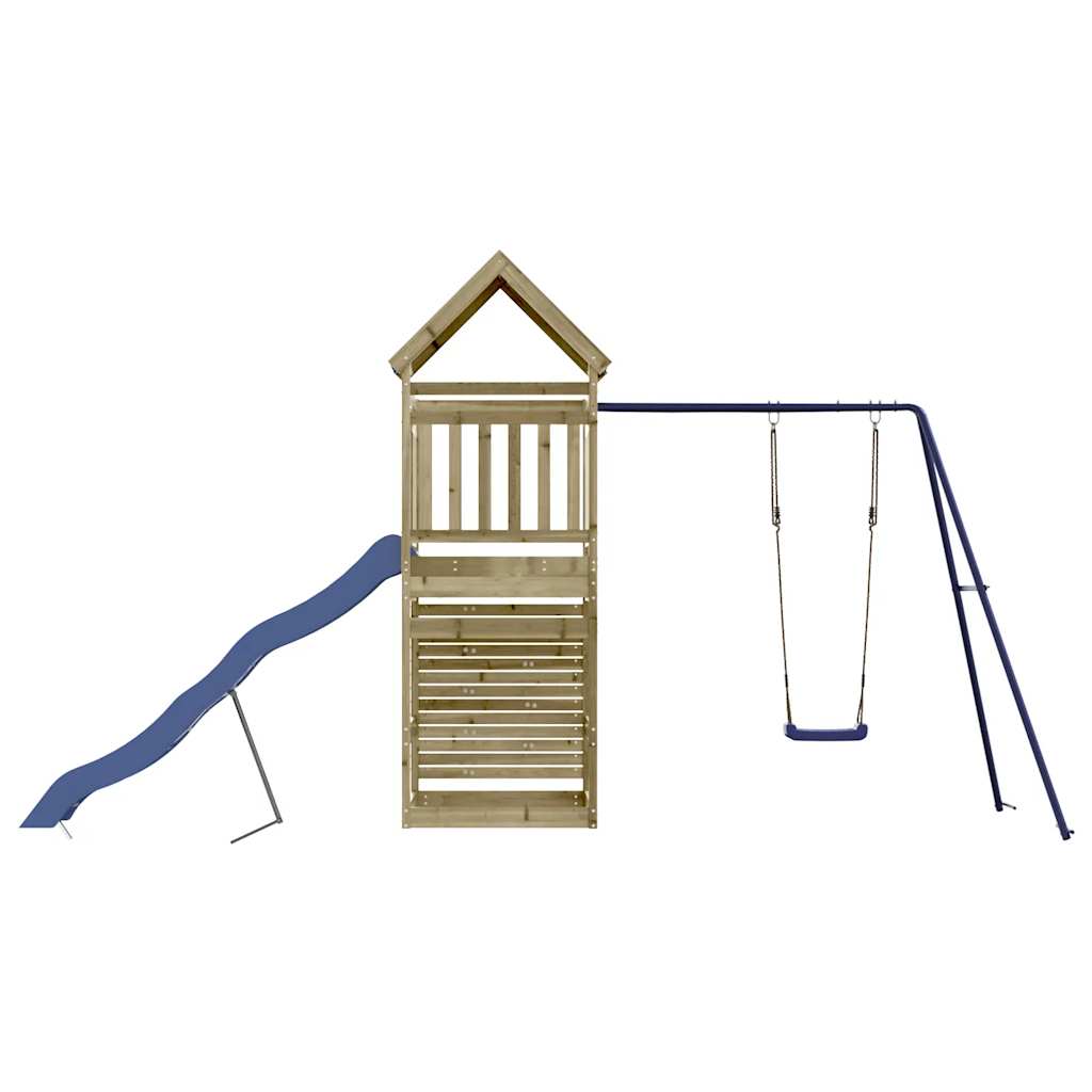 vidaXL Outdoor Playset Impregnated Wood Pine