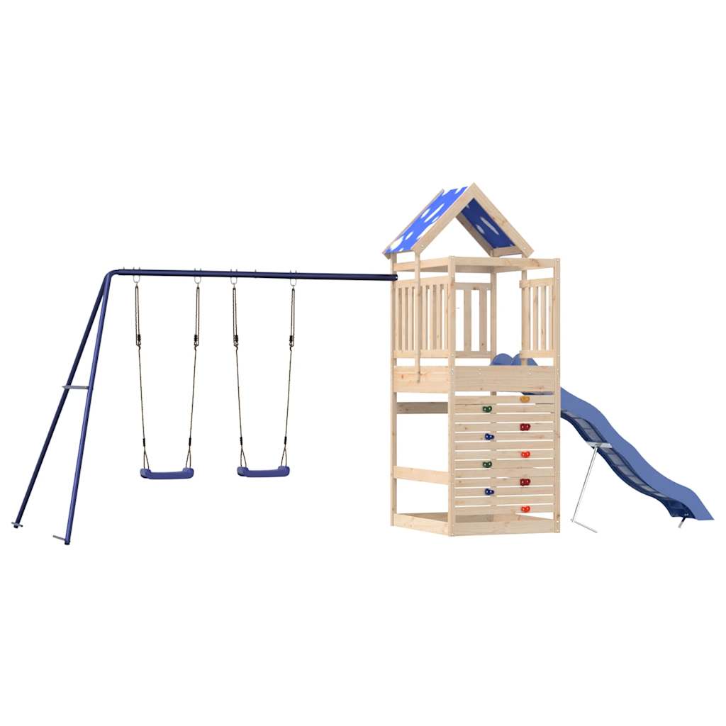 vidaXL Outdoor Playset Solid Wood Pine