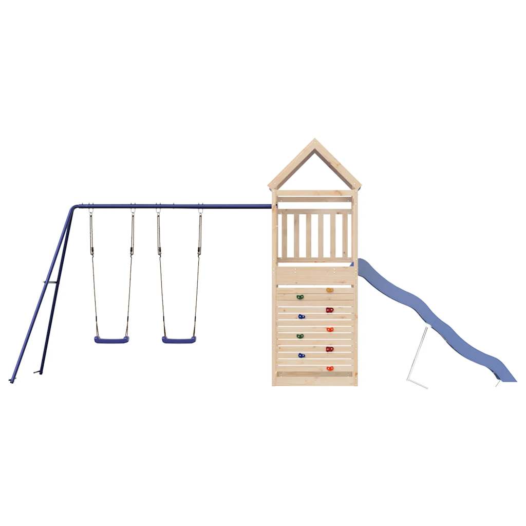 vidaXL Outdoor Playset Solid Wood Pine