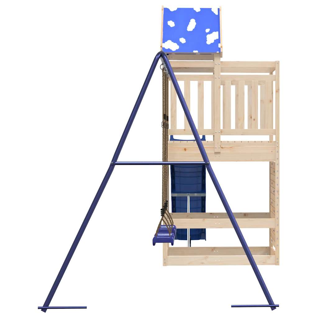 vidaXL Outdoor Playset Solid Wood Pine