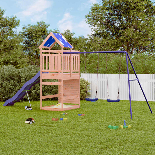 vidaXL Outdoor Playset Solid Wood Douglas