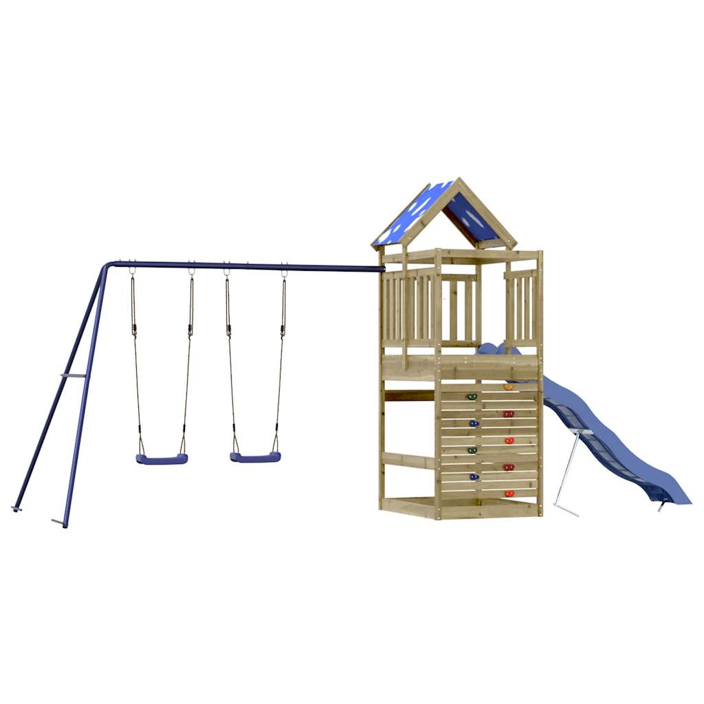 vidaXL Outdoor Playset Impregnated Wood Pine