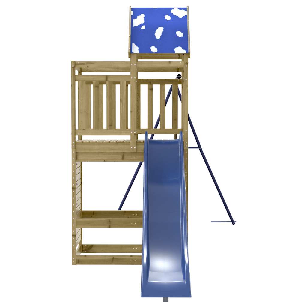 vidaXL Outdoor Playset Impregnated Wood Pine