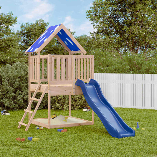 vidaXL Outdoor Playset Solid Wood Pine