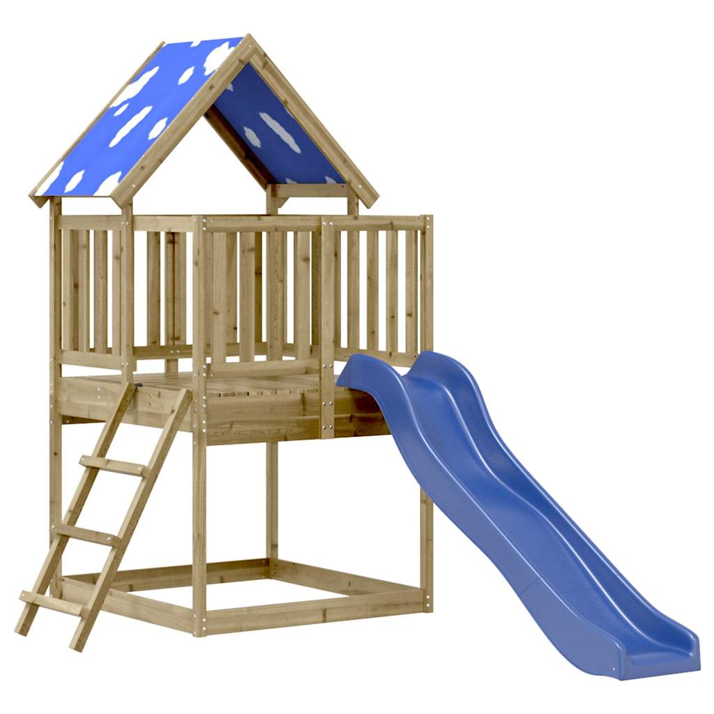 vidaXL Outdoor Playset Impregnated Wood Pine