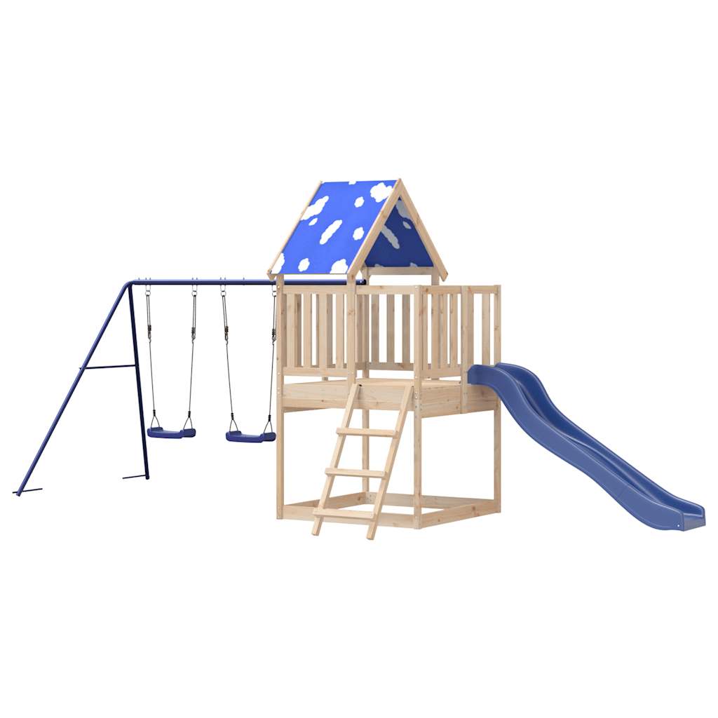 vidaXL Outdoor Playset Solid Wood Pine