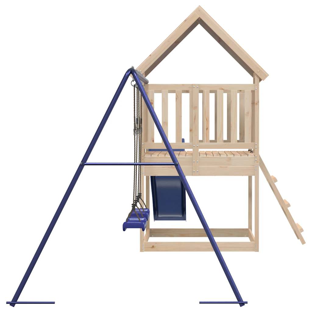 vidaXL Outdoor Playset Solid Wood Pine