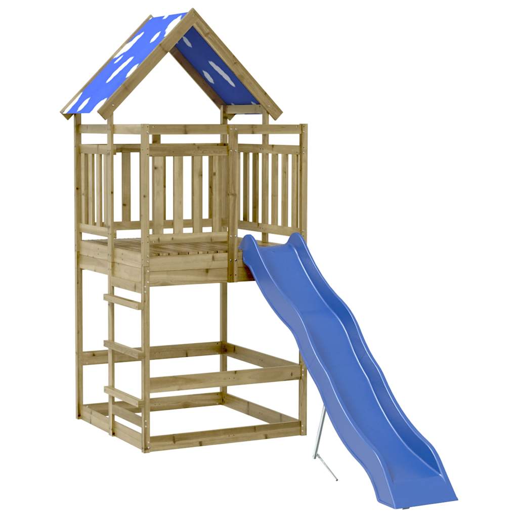 vidaXL Outdoor Playset Impregnated Wood Pine