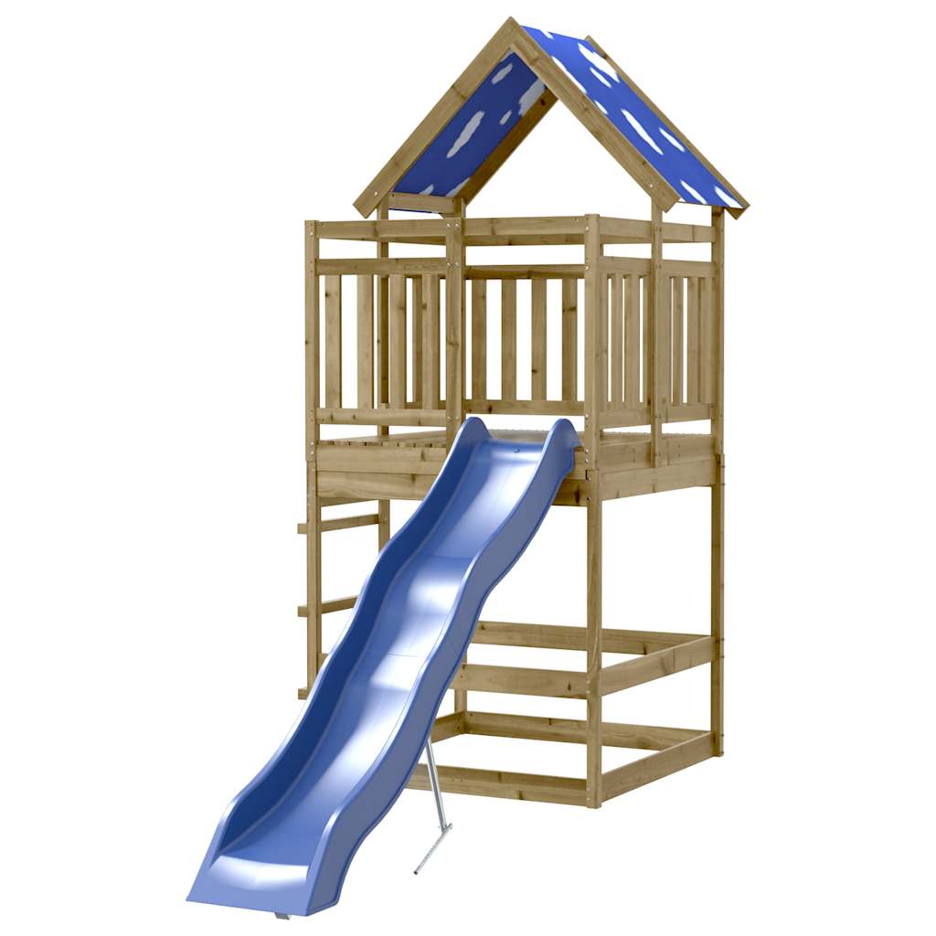 vidaXL Outdoor Playset Impregnated Wood Pine