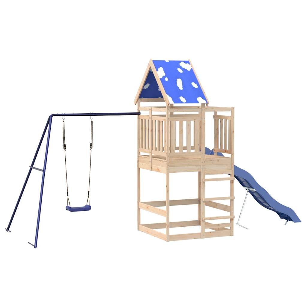 vidaXL Outdoor Playset Solid Wood Pine