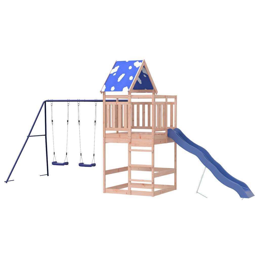 vidaXL Outdoor Playset Solid Wood Douglas