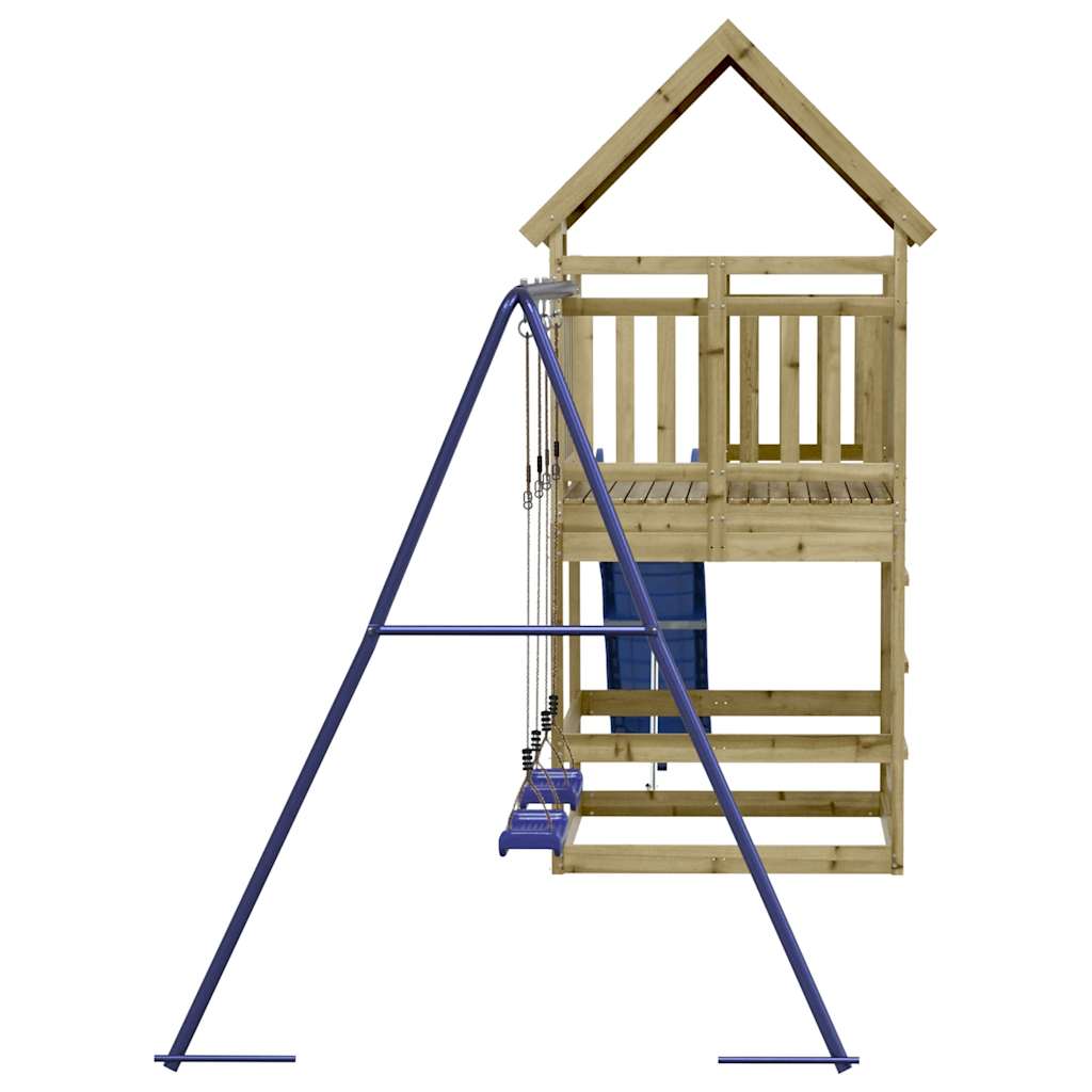 vidaXL Outdoor Playset Impregnated Wood Pine