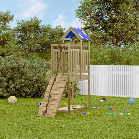 vidaXL Outdoor Playset Impregnated Wood Pine