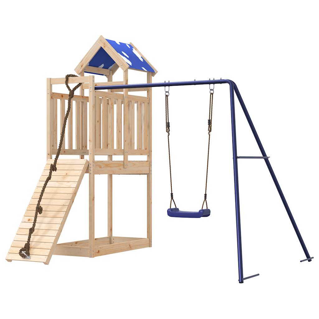 vidaXL Outdoor Playset Solid Wood Pine