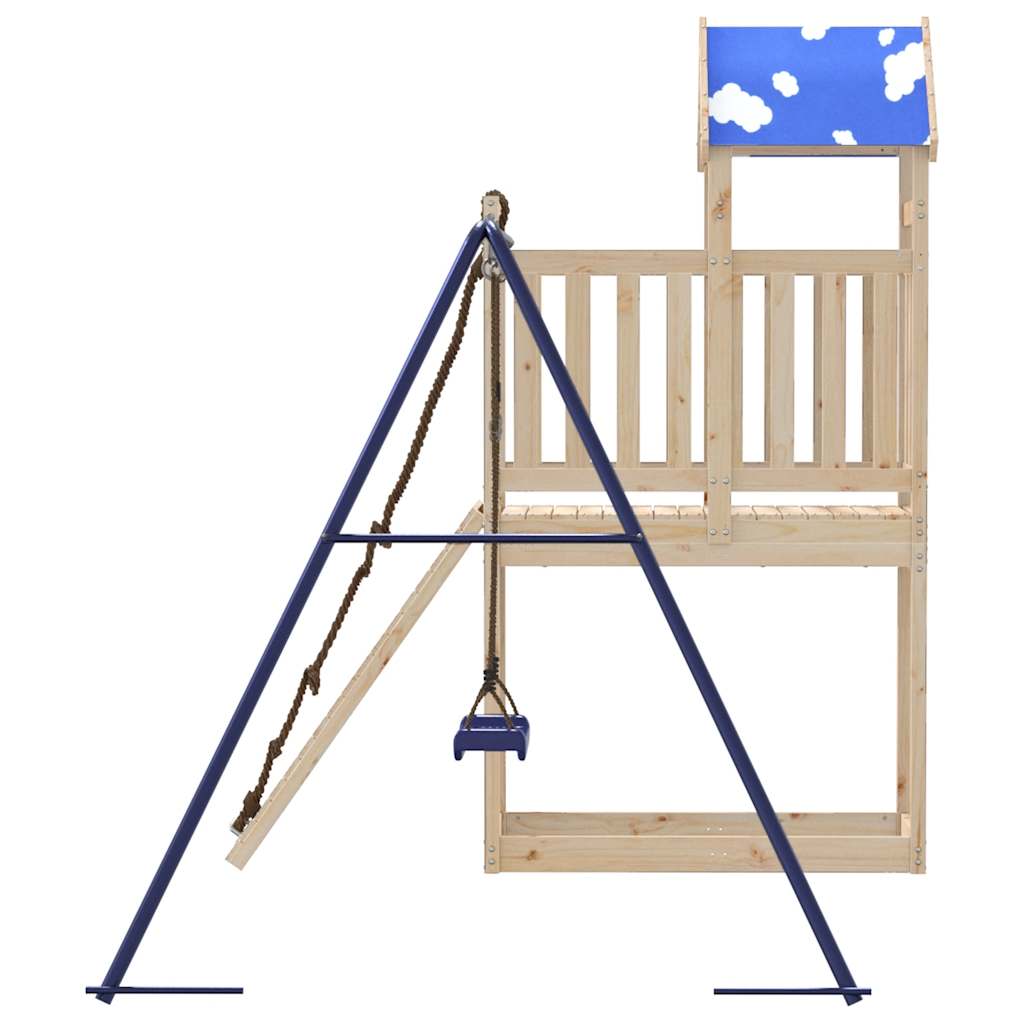 vidaXL Outdoor Playset Solid Wood Pine