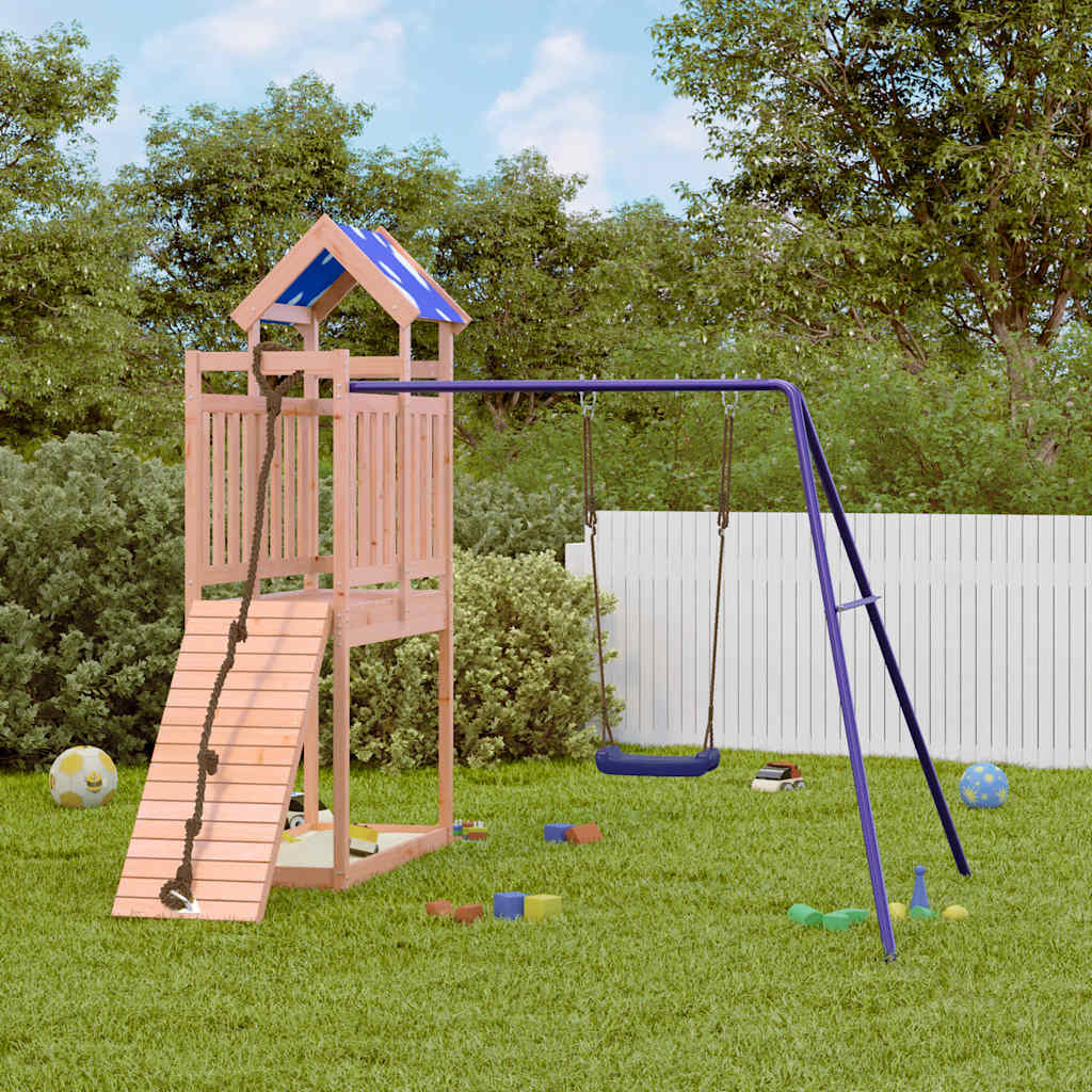 vidaXL Outdoor Playset Solid Wood Douglas