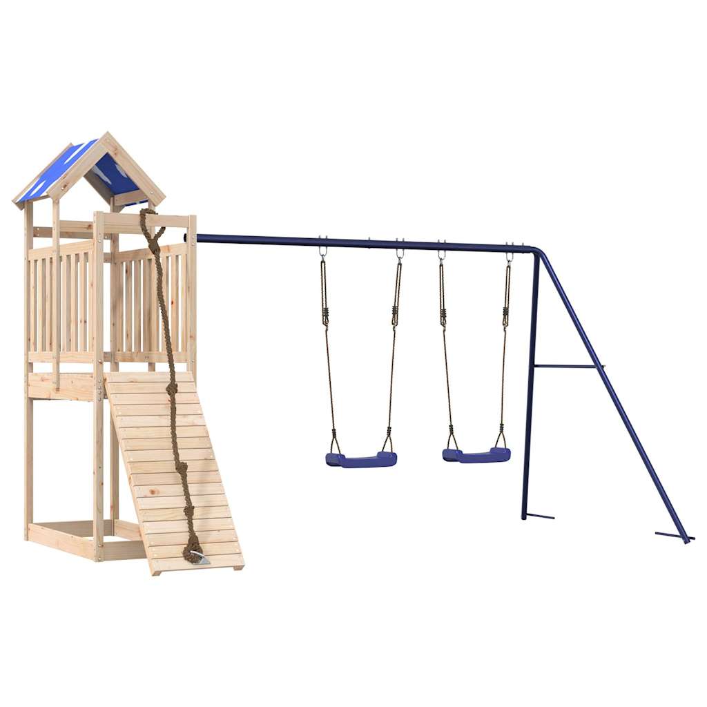 vidaXL Outdoor Playset Solid Wood Pine