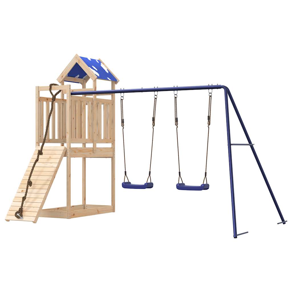 vidaXL Outdoor Playset Solid Wood Pine