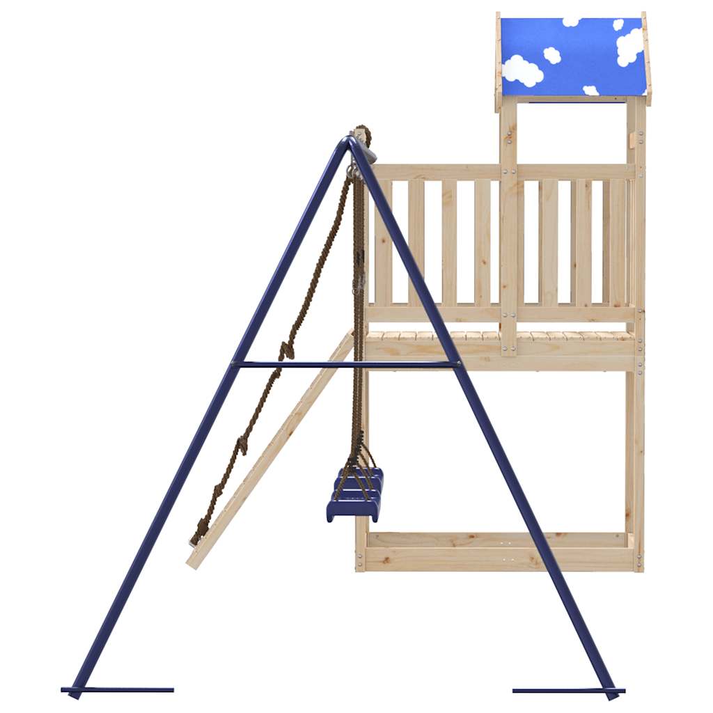 vidaXL Outdoor Playset Solid Wood Pine