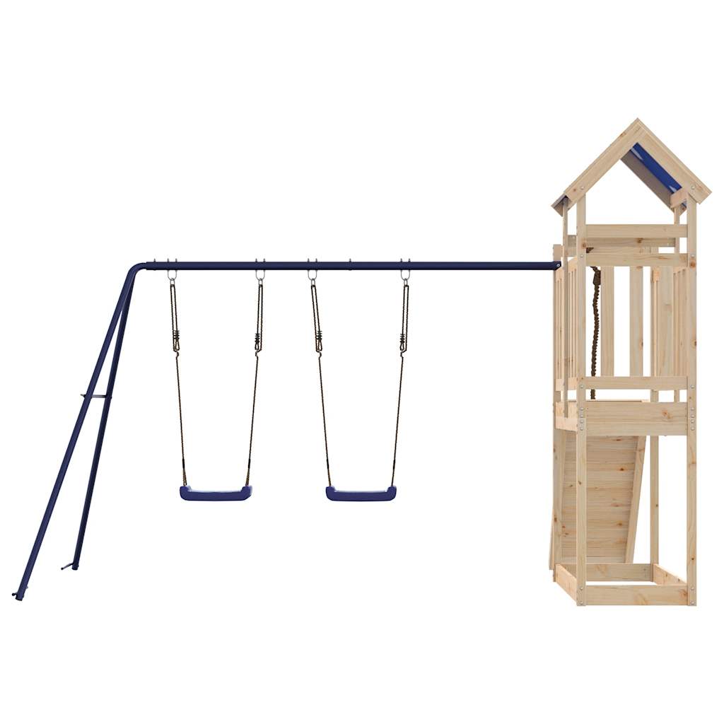 vidaXL Outdoor Playset Solid Wood Pine