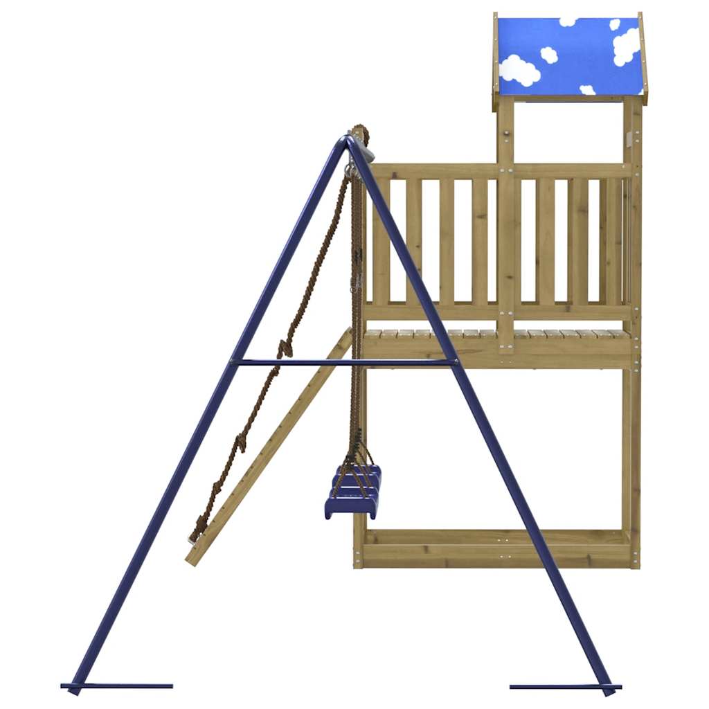 vidaXL Outdoor Playset Impregnated Wood Pine