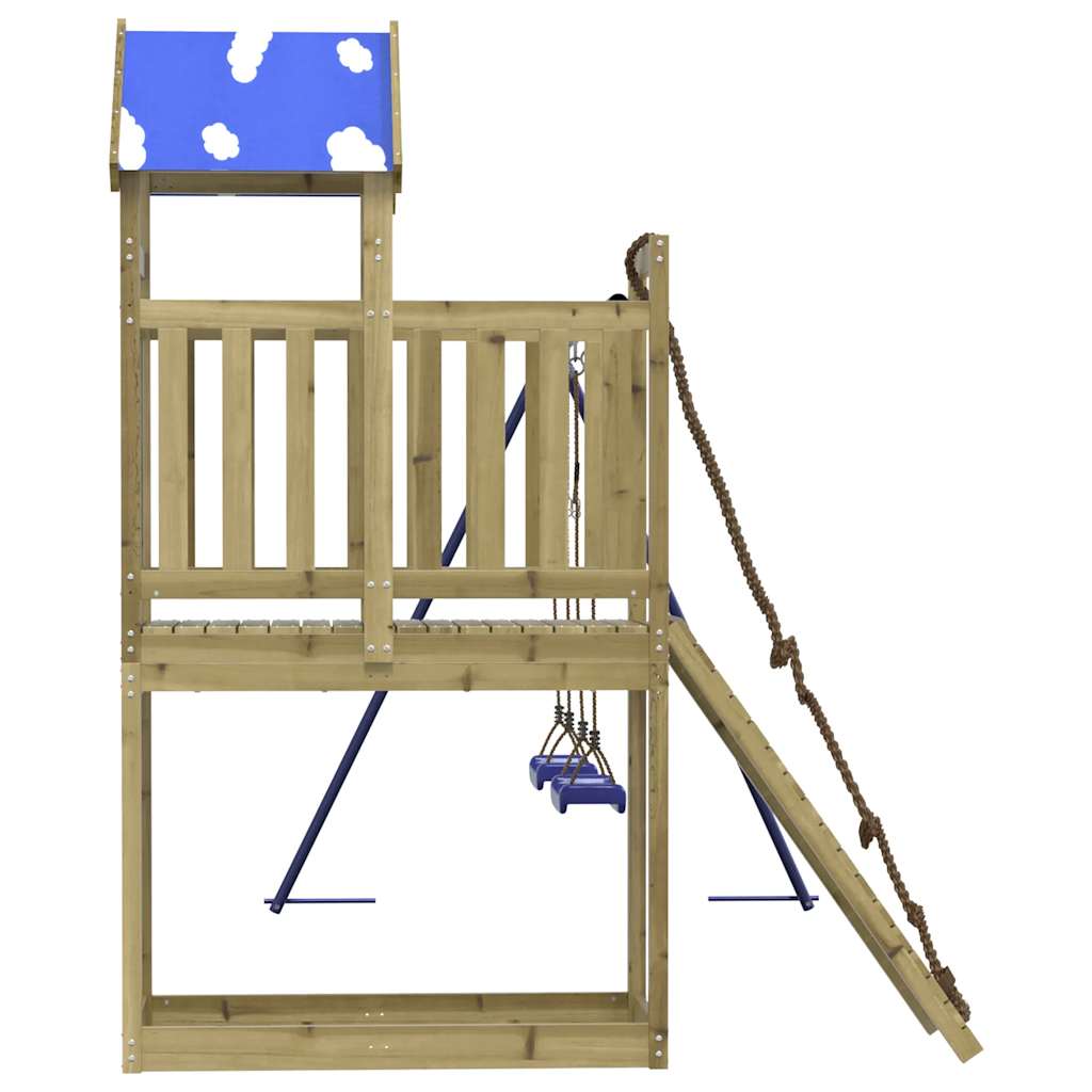 vidaXL Outdoor Playset Impregnated Wood Pine