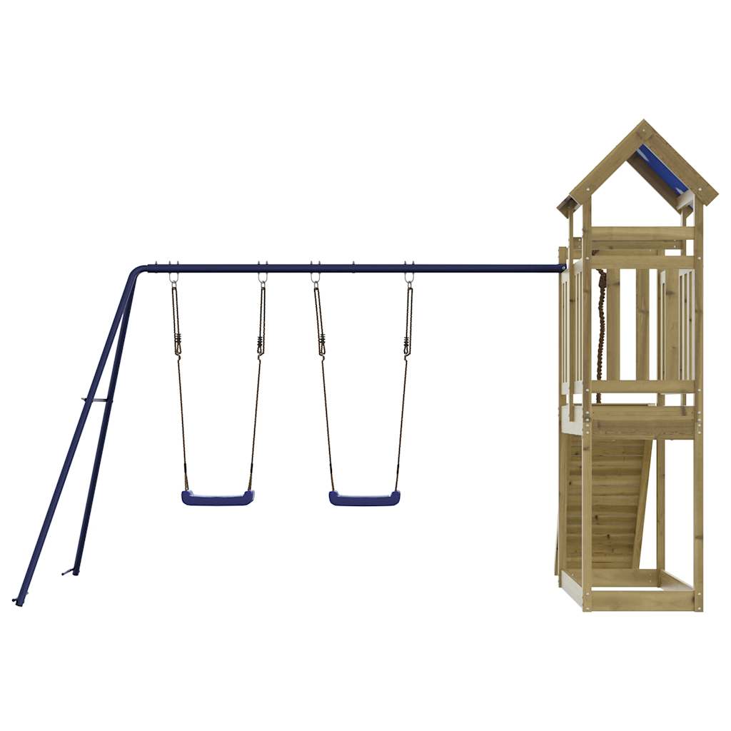 vidaXL Outdoor Playset Impregnated Wood Pine