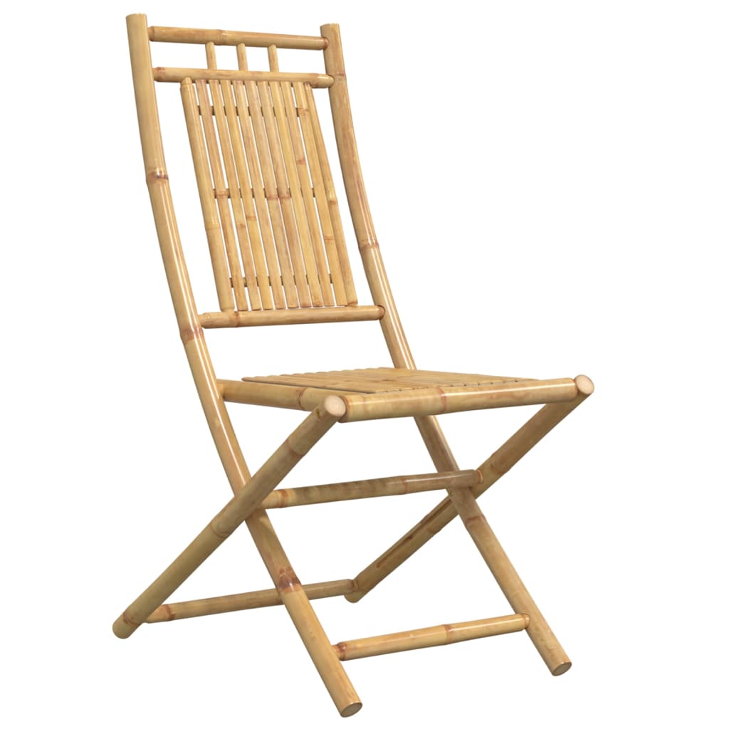 vidaXL Folding Garden Chairs 6 pcs 46x66x99 cm Bamboo