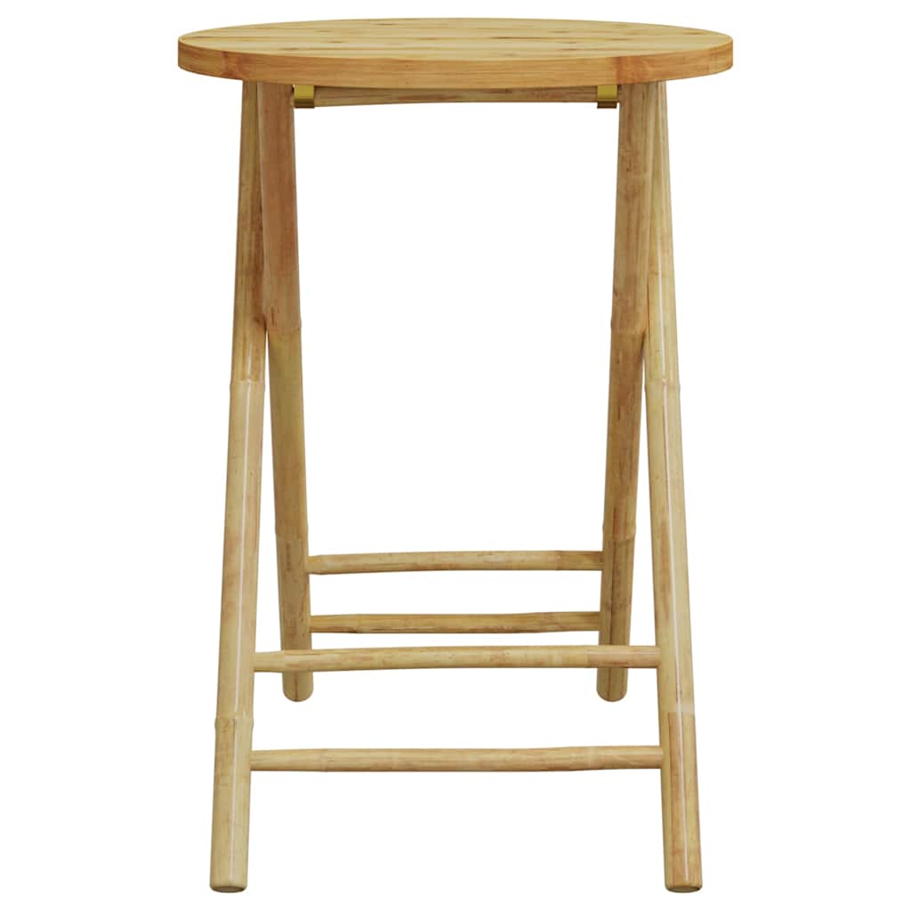 Bistro Set | Natural Bamboo | Bamboo | Standard Size | Foldable