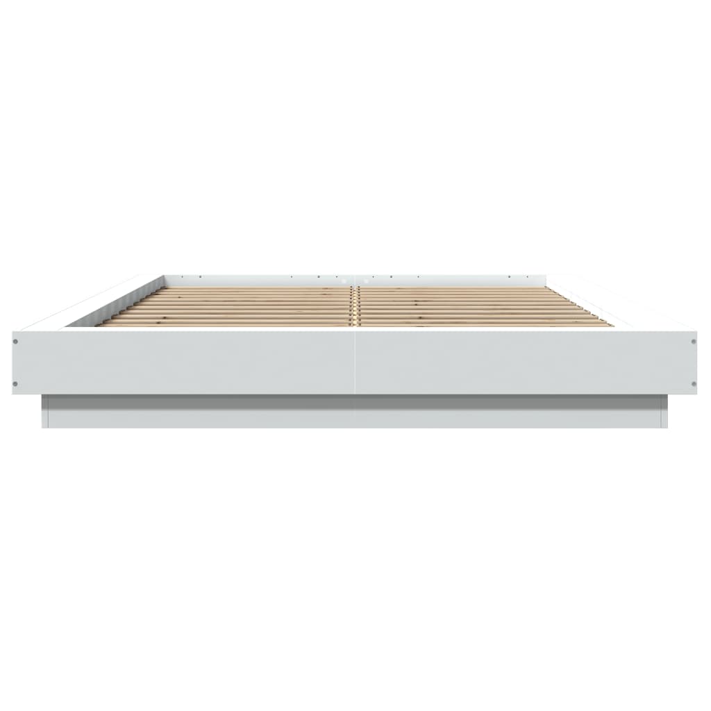 vidaXL Bed Frame without Mattress White 120x200 cm