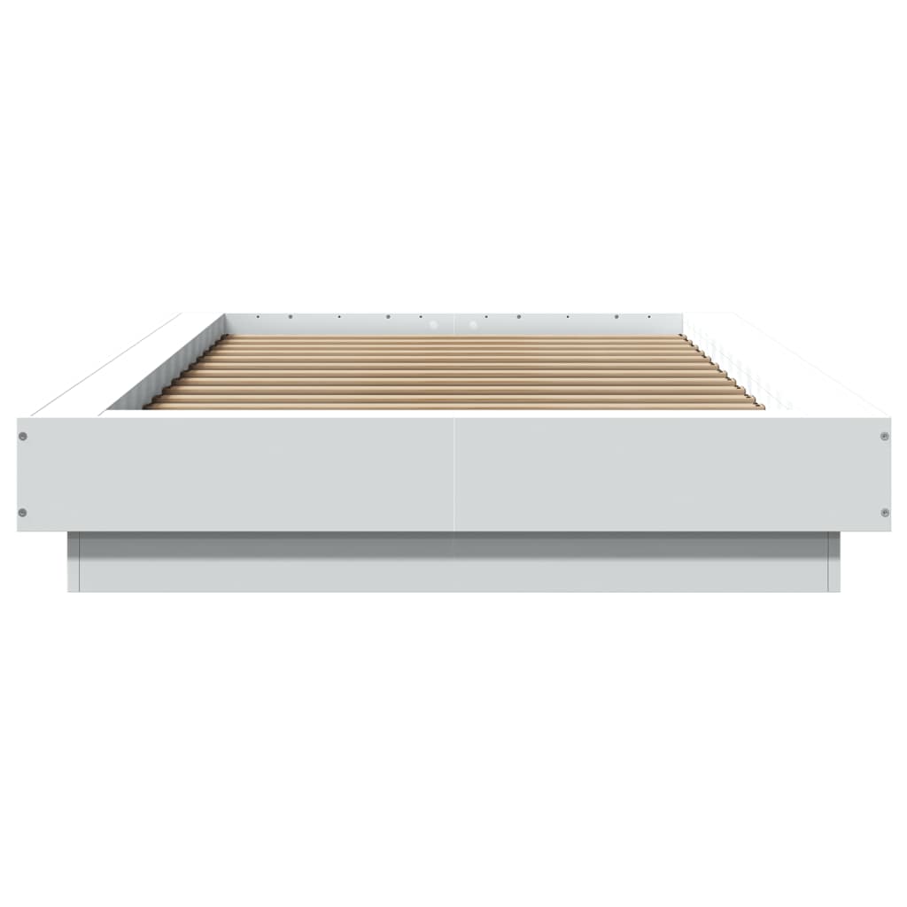 vidaXL Bed Frame without Mattress White 100x200 cm