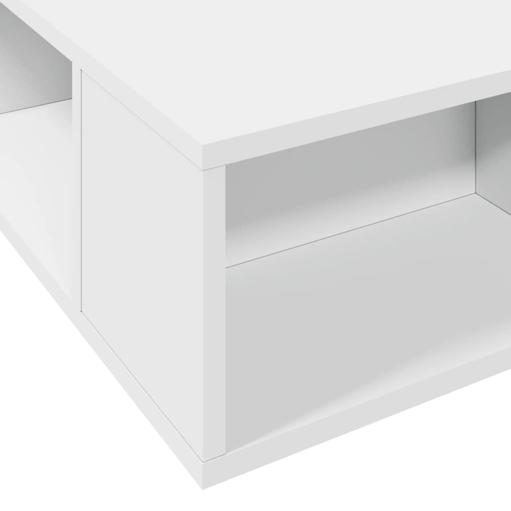 Bed Frame without Mattress White 180x200 cm Super King