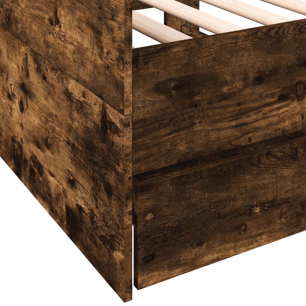 Daybed | Smoked Oak | Engineered wood | 75 x 190 cm
