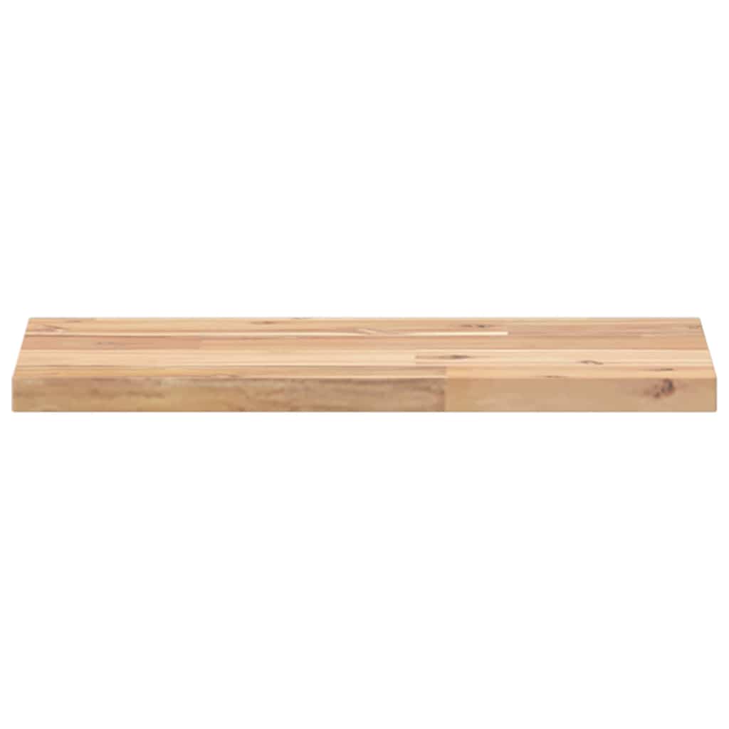 Floating Shelves 4 pcs 40x20x2 cm Untreated Solid Wood Acacia