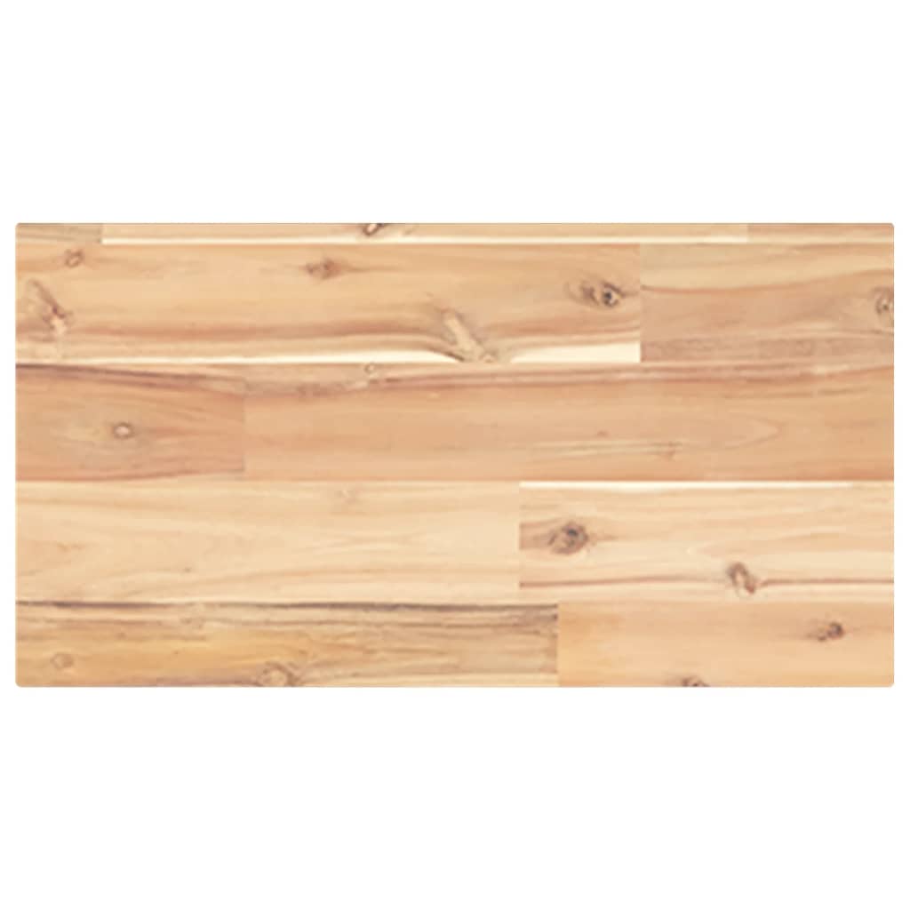 Floating Shelves 2 pcs 60x20x2 cm Untreated Solid Wood Acacia