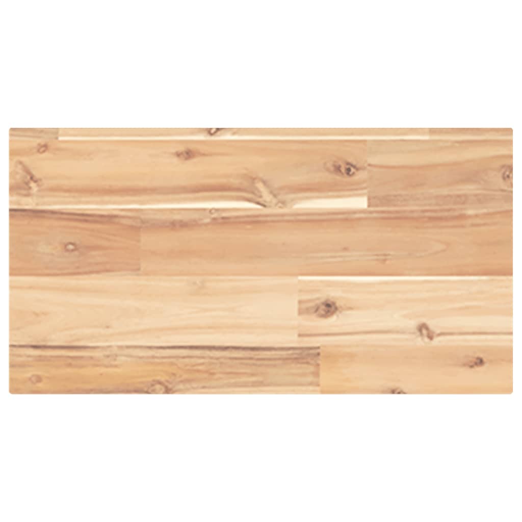 Floating Shelves 3 pcs 60x20x2 cm Untreated Solid Wood Acacia